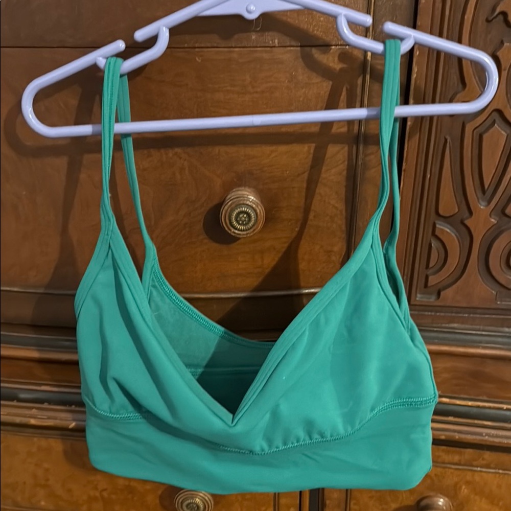 Lululemon bralett green size 4